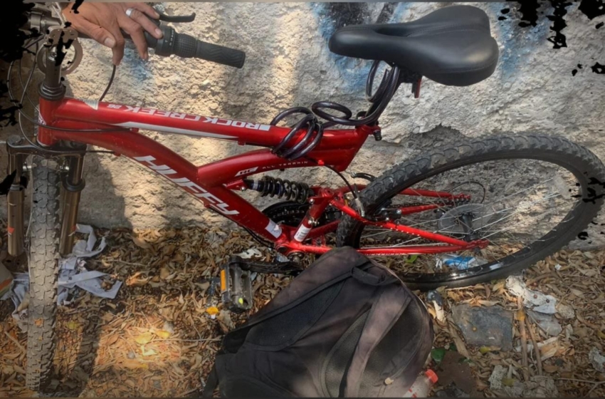  POES evita robo de bicicleta; dos individuos fueron detenidos