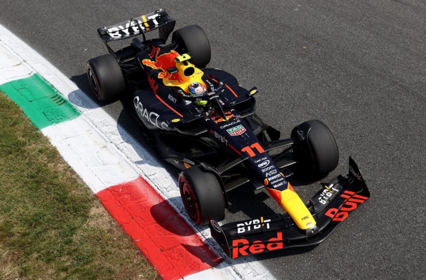  ¡Checo Pérez se sube al podio en el Gran Premio de Italia!