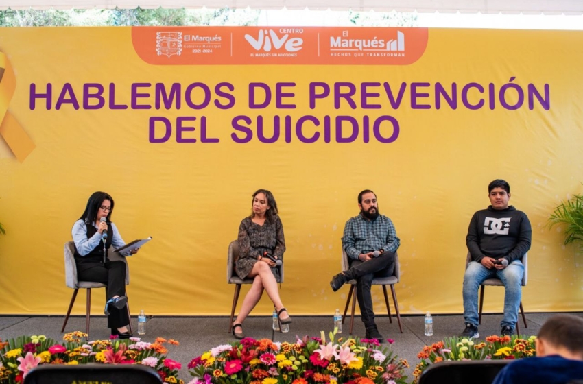  Conversatorio “Hablemos de la Prevención del Suicidio” en El Marqués