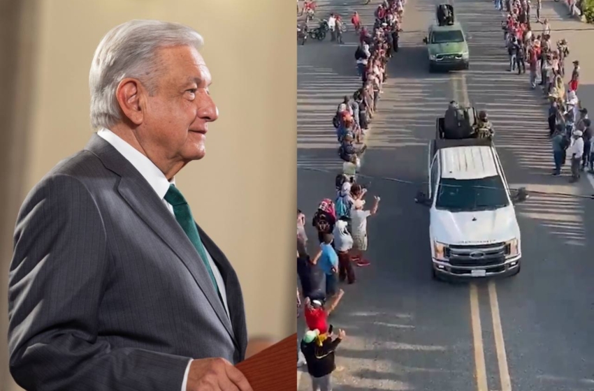  AMLO reconoce que se dio “desfile” del Cártel de Sinaloa en Chiapas