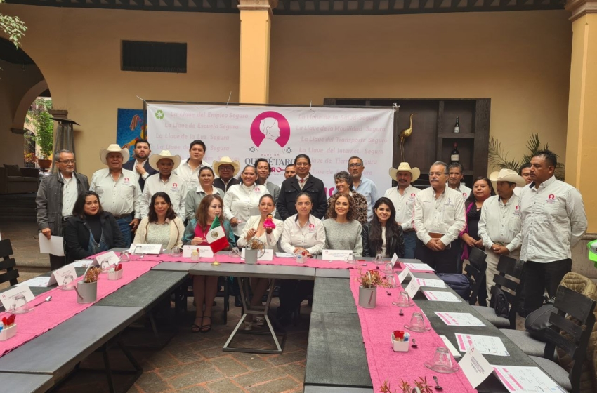  “Querétaro Seguro llenará todo el universo electoral local en el 24”: Connie Herrera