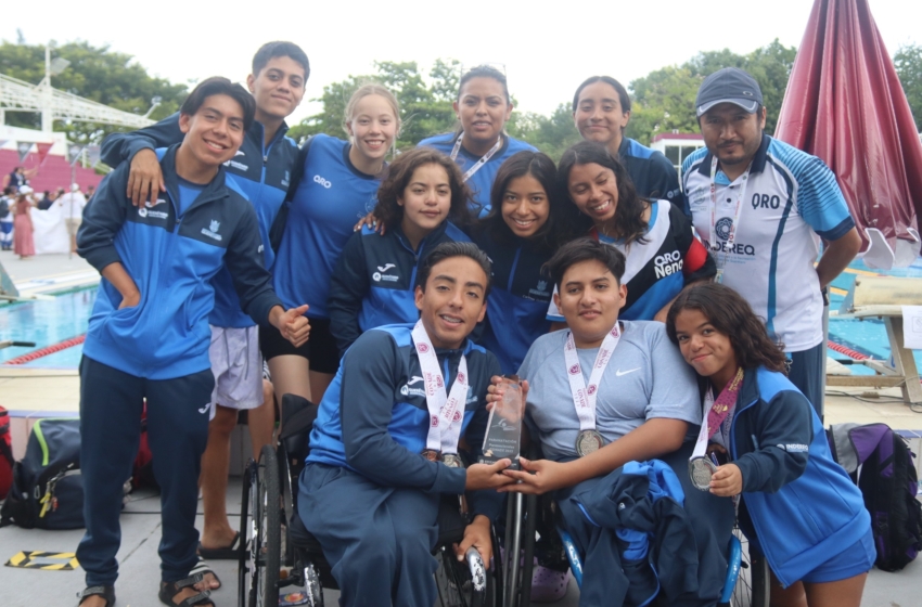  Deporte adaptado de Querétaro obtiene récord de medallas de oro