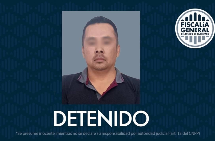  Detienen en Querétaro a hombre prófugo de Hidalgo