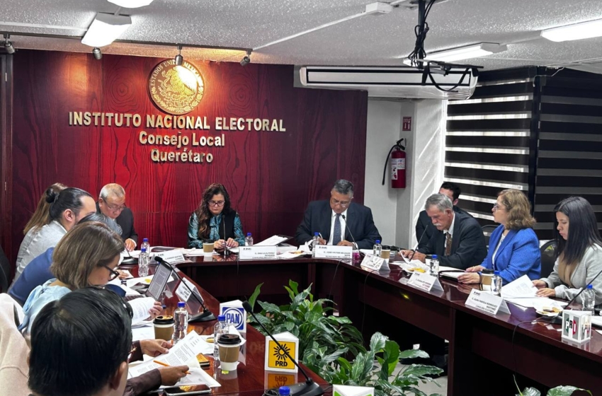  INE da banderazo a proceso electoral federal en Querétaro