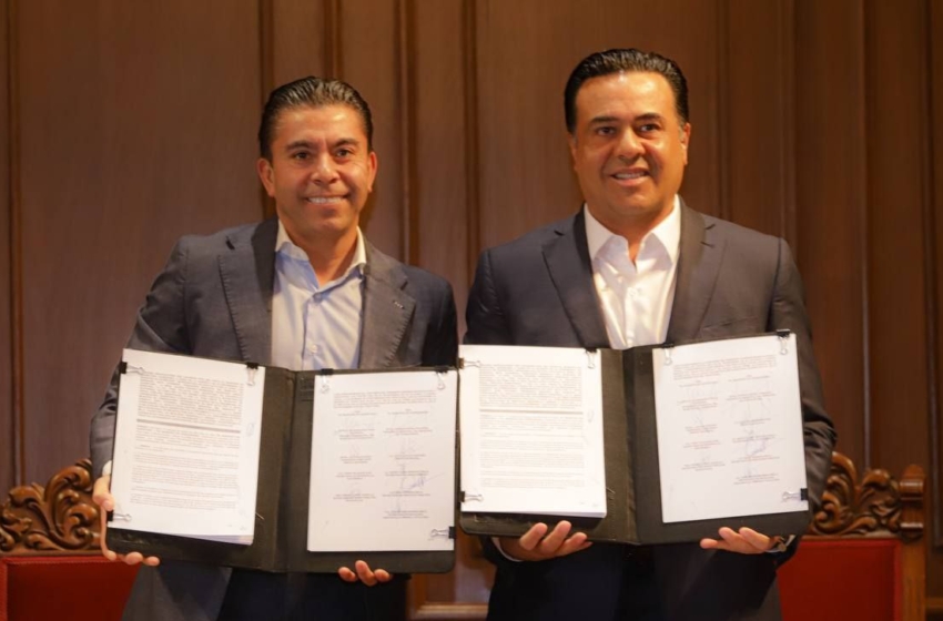  Fijan límites territoriales entre Querétaro y Corregidora en pro de la colonia Magisterial