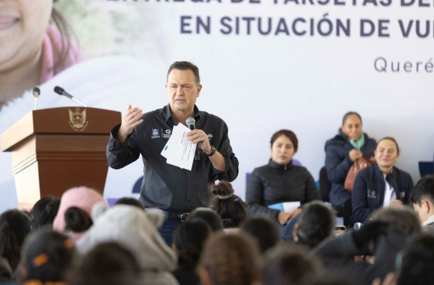  Entregan tarjetas Contigo a mil 541 mujeres de la capital