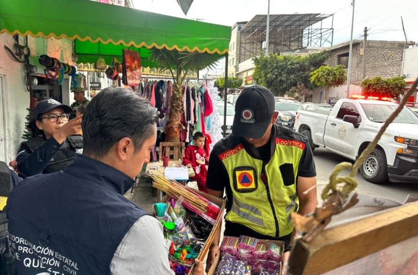  Realizan operativo anti pirotecnia en la capital queretana