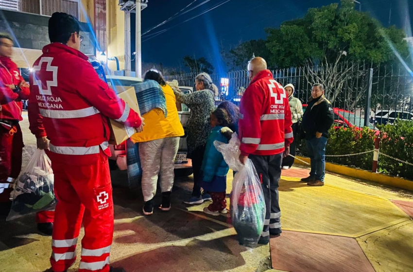  Cruz Roja atiende a familia de menor que cayó de un tren