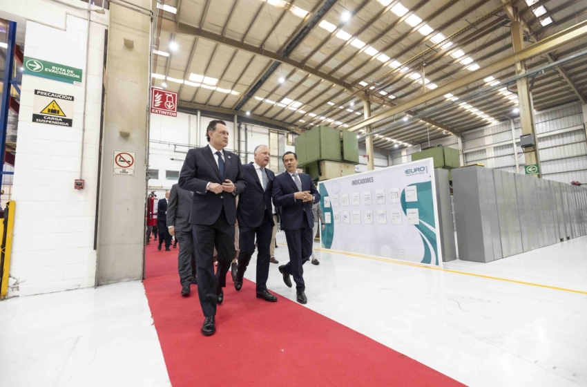  Inauguran tercera planta de la empresa EuroTranciatura en Querétaro