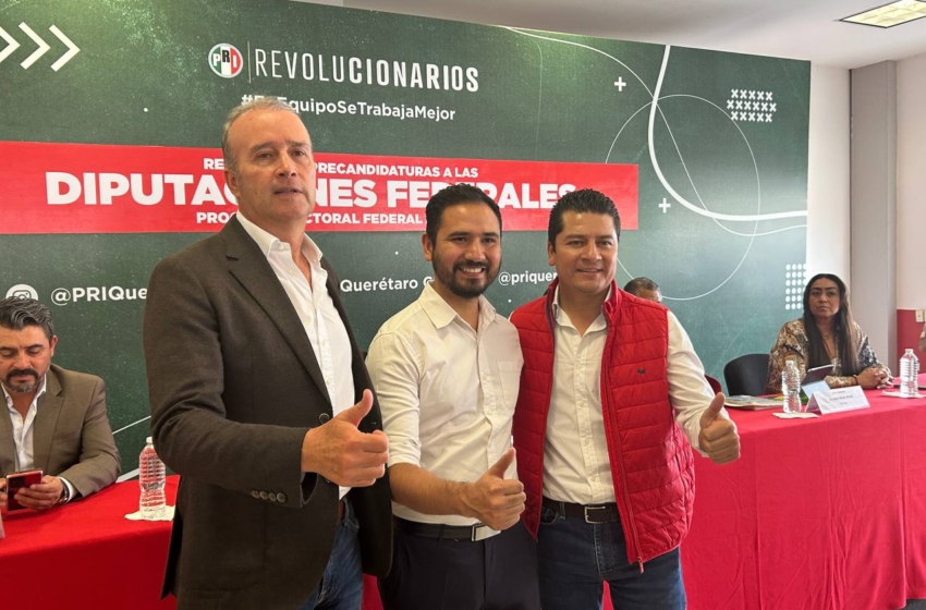  Mario Calzada y Antonio Mejía se inscriben como precandidatos a diputaciones federales