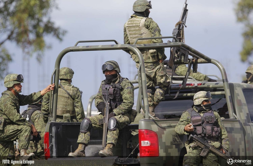  Arriban a San Juan del Río 300 elementos del Ejército y Guardia Nacional