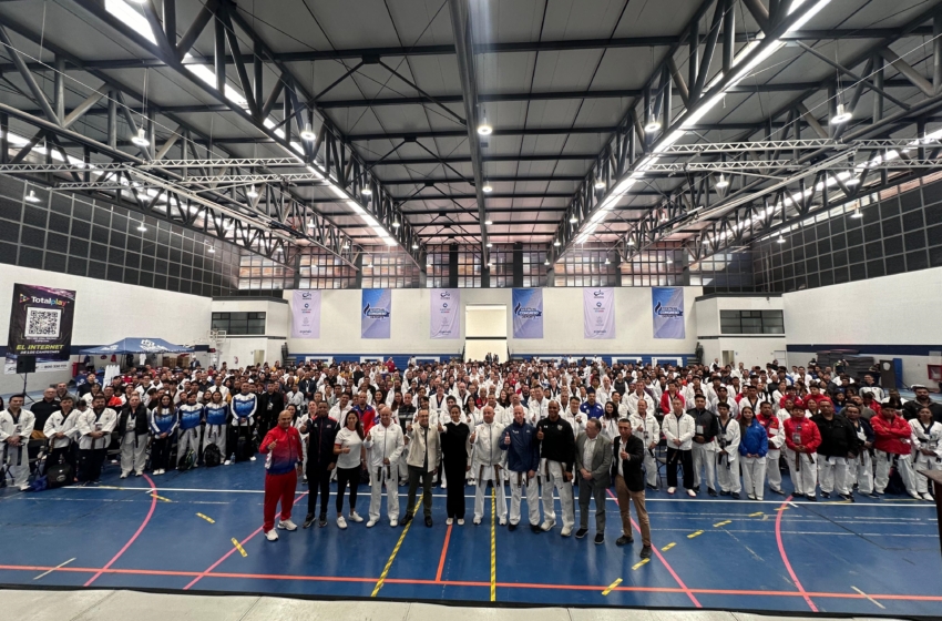  Da inicio el Congreso Panamericano de Taekwondo en Querétaro