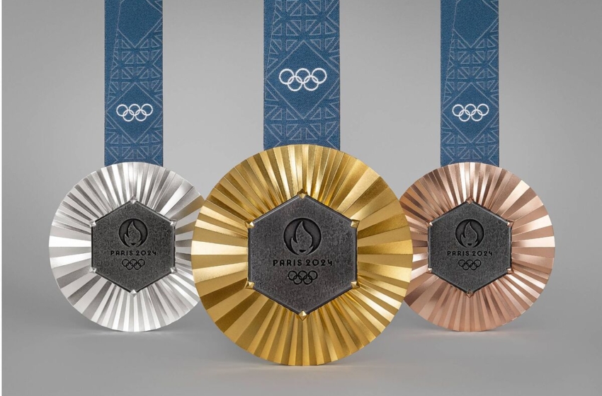  Presentan diseño de medallas para Paris 2024