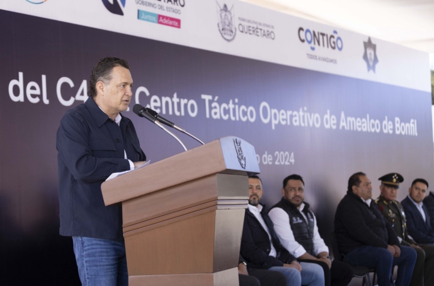  Inauguran Centro Táctico Operativo en Amealco