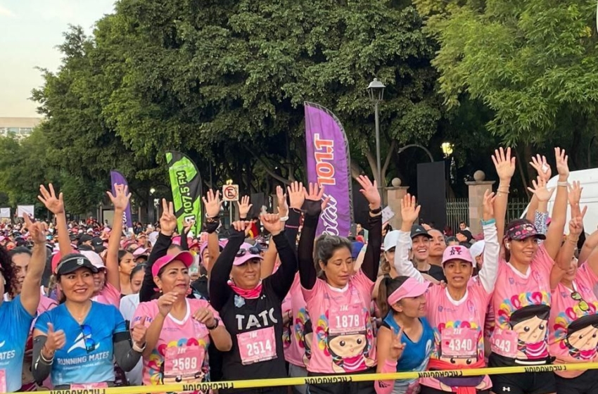  Más de 3 mil corredoras en el Medio Maratón de Mujeres 2024