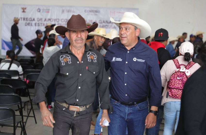  Gobierno de Querétaro entregará agua a ganaderos durante la veda electoral por sequía extrema