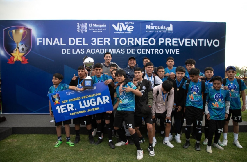  Clausuran tercer Torneo Preventivo en El Marqués