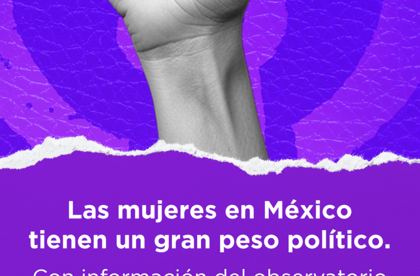  El peso político de las mujeres en México