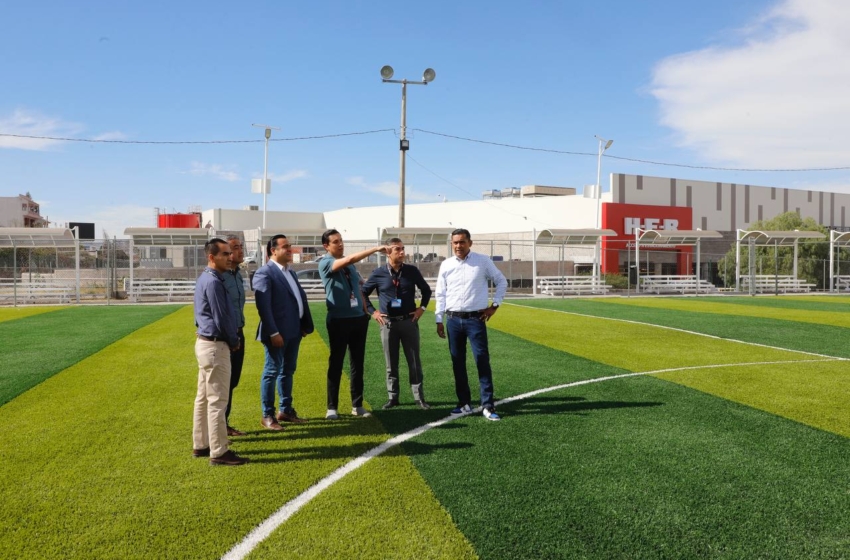  HEB rehabilita espacio deportivo en Querétaro
