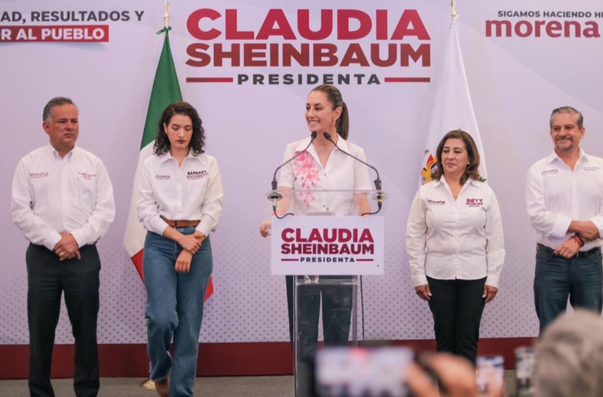  “Igualdad sustantiva para las mujeres”, promete Sheinbaum desde Querétaro