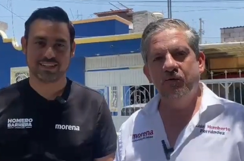  Candidatos de Morena denuncian entrega de alimentos a cambio de credenciales para votar en ex Hacienda Santana