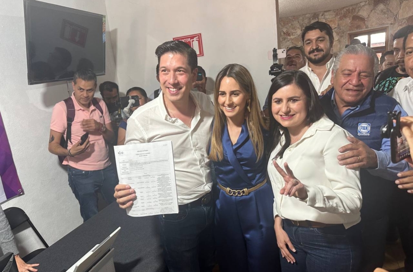  “Estamos listos para lo que se viene”: Rodrigo Monsalvo en su registro como candidato