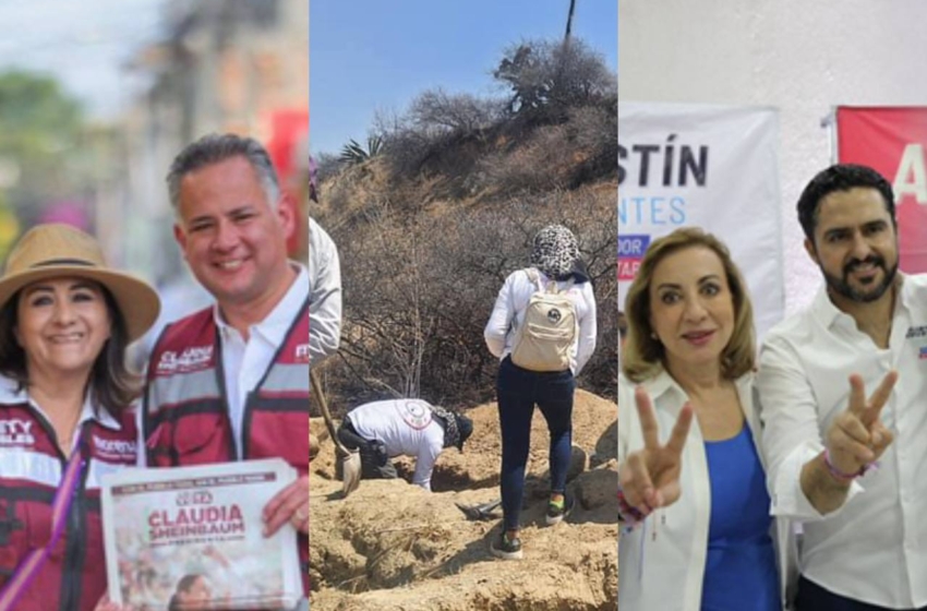  Candidatos reaccionan a fosa clandestina hallada en San Juan del Río