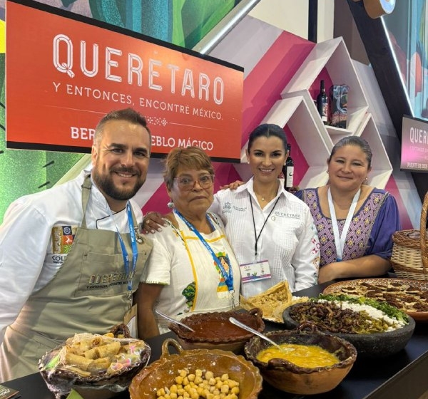  Cocina queretana estuvo presente en el Tianguis Turístico México 2024