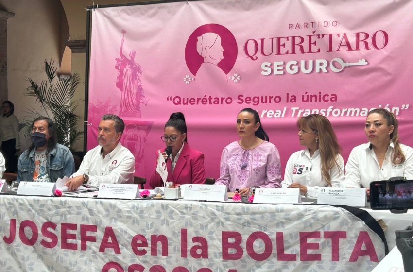  Paloma Arce y Hugo Cabrera saltan al partido local ‘Querétaro Seguro’