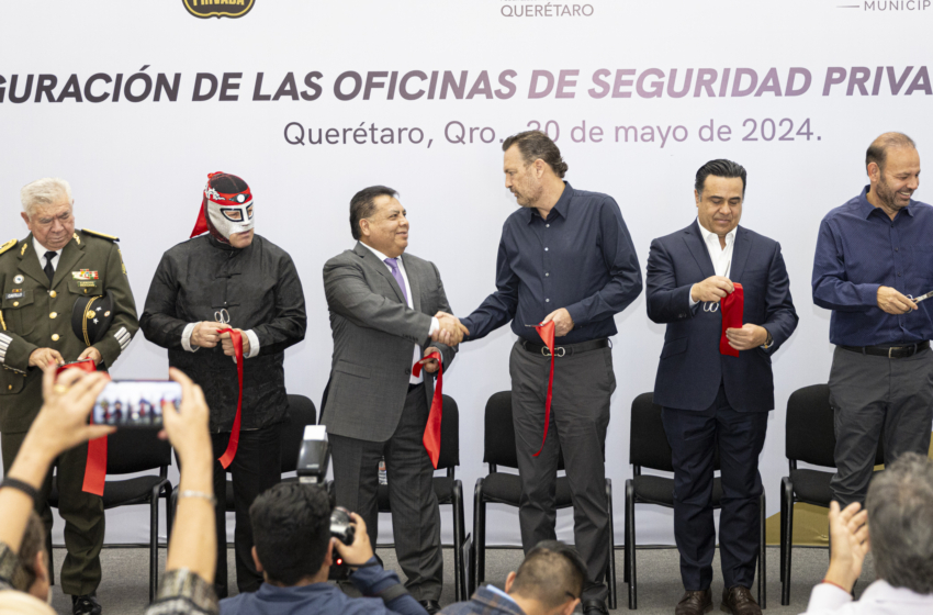  Inauguran oficinas de Mega Seguridad Privada Querétaro
