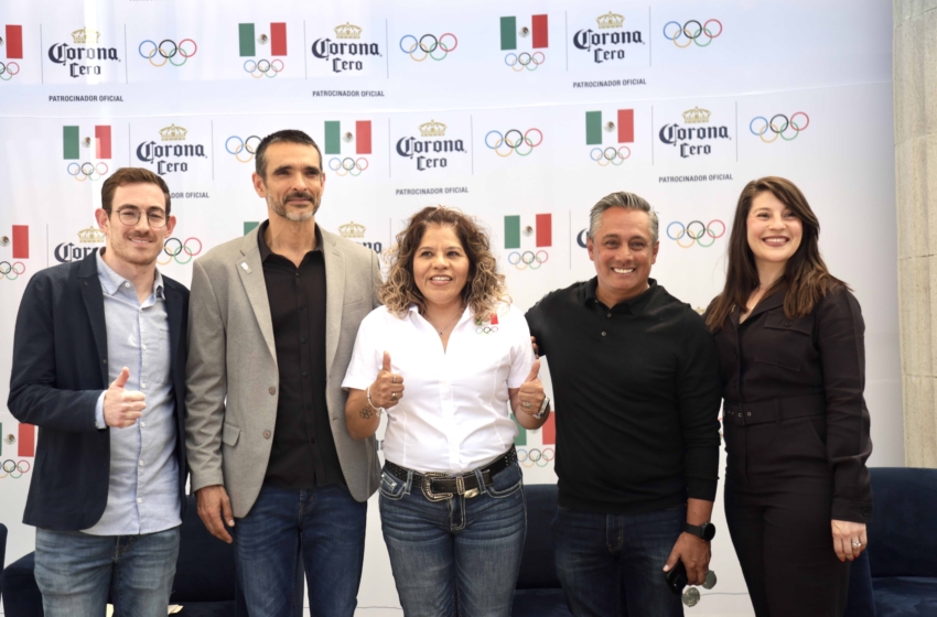  El Comité Olímpico Mexicano y Grupo Modelo anuncian alianza para apoyar a los atletas mexicanos que participarán en los Juegos Olímpicos de París 2024