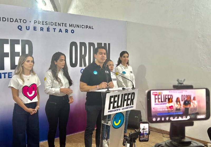  FeliFer Macías propone ampliar carreras en la Universidad de las Mujeres