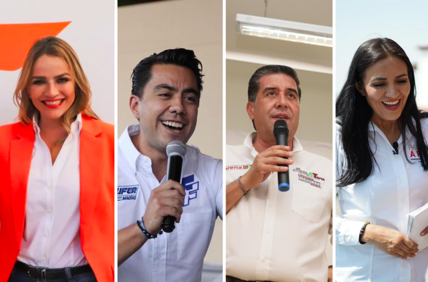  Candidatos a la alcaldía de Querétaro intercambian acusaciones en Diálogo del IEEQ