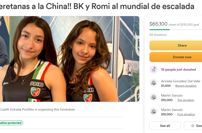  Rebeca y Romina, las escaladoras que quieren llegar al Mundial en China