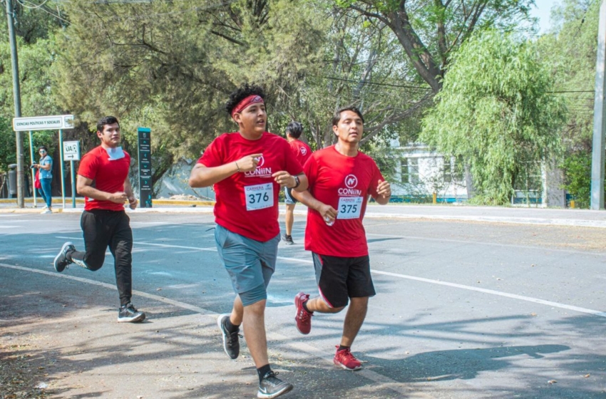  Participan más de 350 personas en carrera CONiiN UAQ