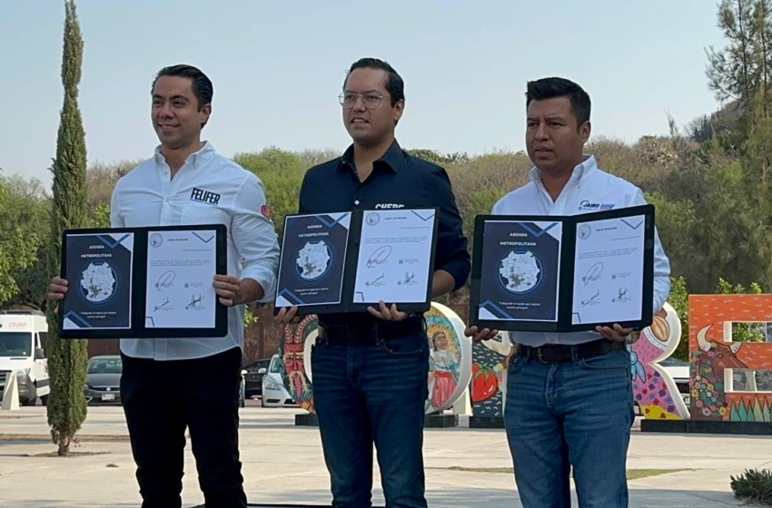  Felifer, Chepe y Jairo firman agenda metropolitana