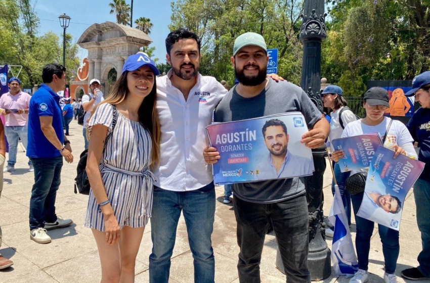  Dorantes promete apoyos para los jóvenes