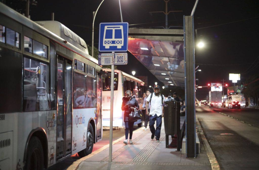  Horario nocturno empieza el miércoles en Rutas T01 y T12, aquí sus trayectos