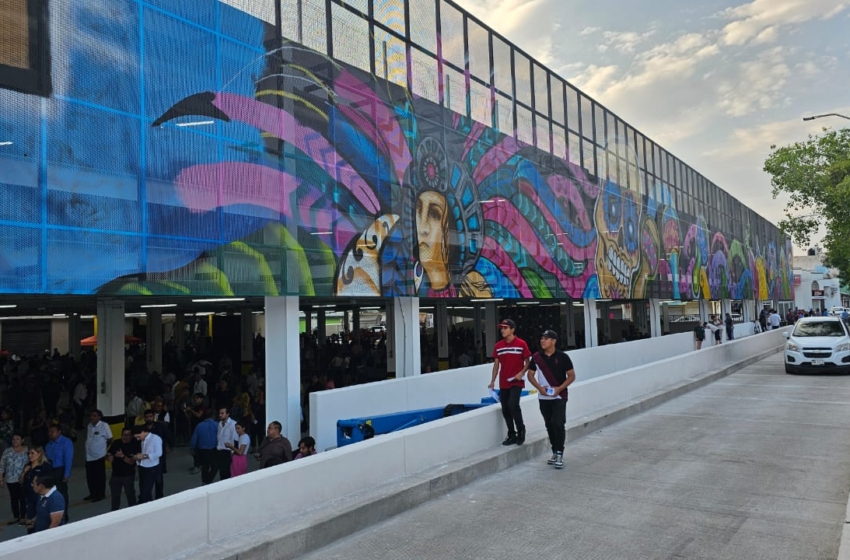  Autoridades inauguraron el estacionamiento del Mercado de La Cruz