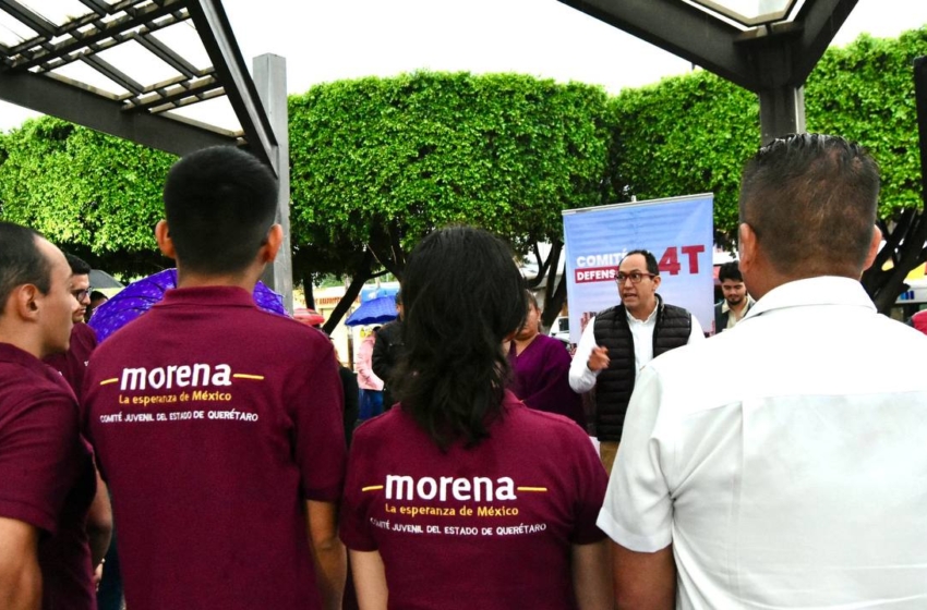  Hay 100 morenistas sin pago por “ser defensores del voto” en Querétaro