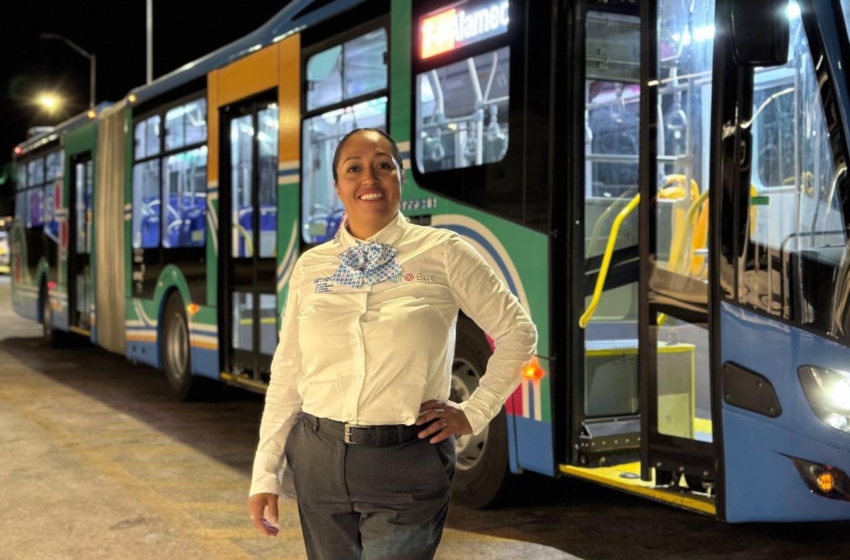  La inclusión de mujeres transforma el transporte público en Querétaro
