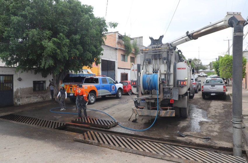  11 hogares afectados por las lluvias en Querétaro