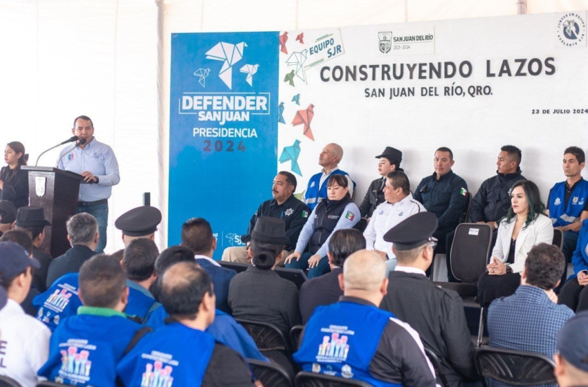  Con Jornada de Ciudadanos Construyendo Lazos entregan más de mil 800 costaleras en San Juan del Río