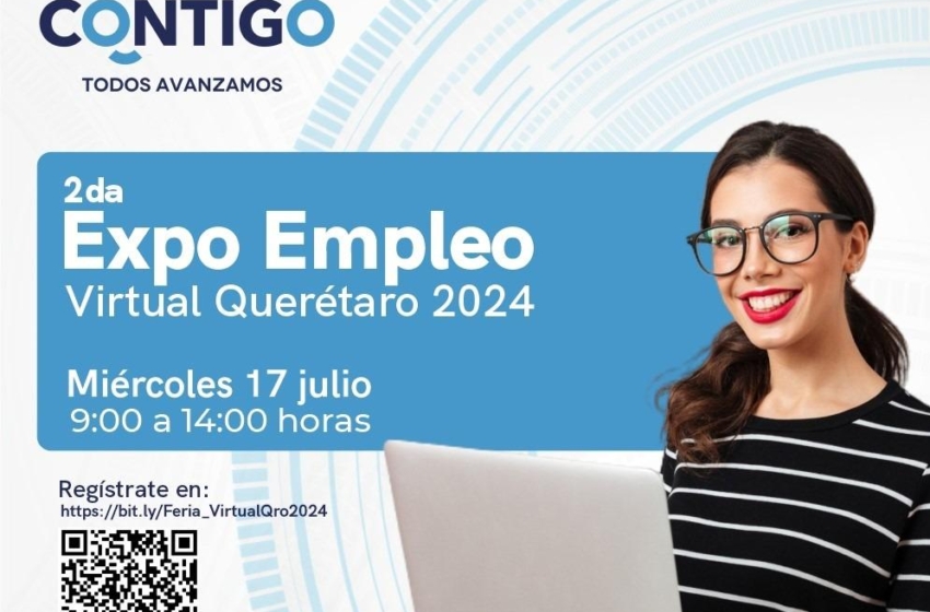  Anuncian Segunda Expo Empleo Virtual Querétaro