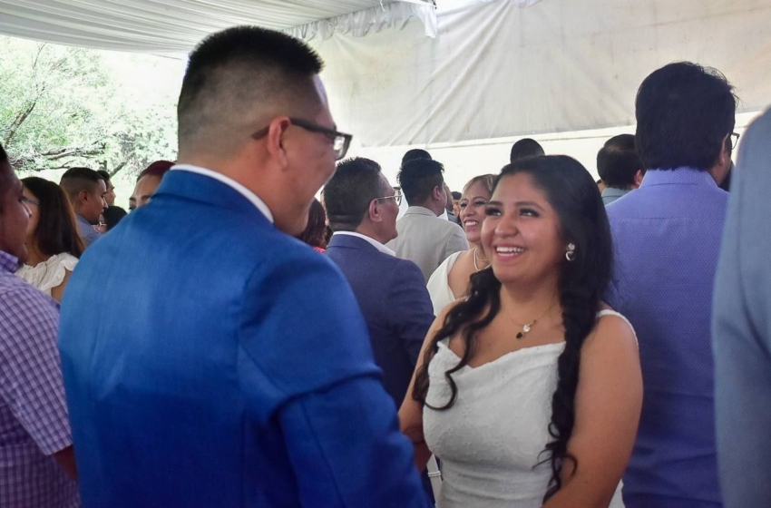  61 parejas participaron en los Matrimonios Colectivos de Corregidora