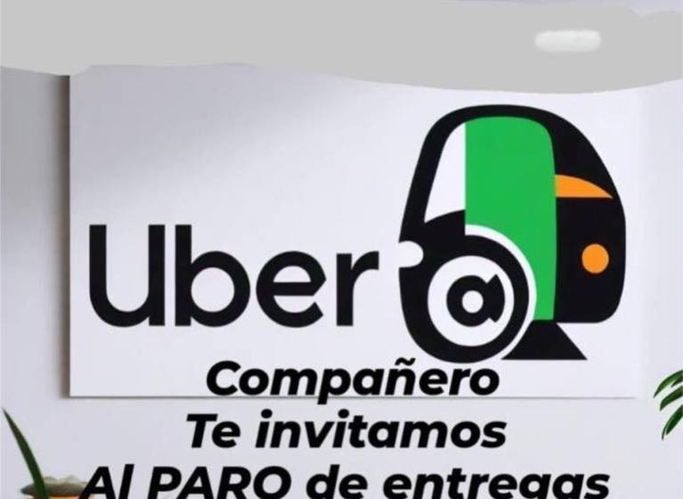  Repartidores de Uber, Didi y Rappi anuncian paro en Querétaro y declaran la guerra “al algoritmo”