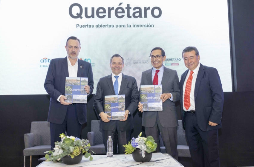  Presentan el libro Querétaro: Puertas Abiertas para la Inversión