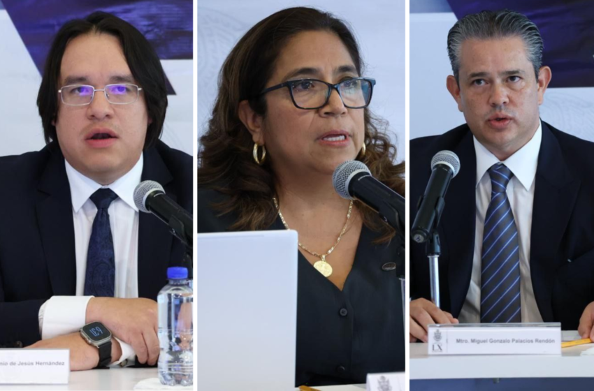  Congreso local entrevista a los tres aspirantes a ser fiscales