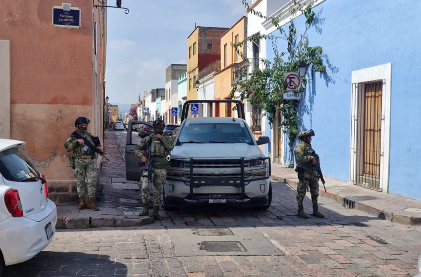  Operativo simultáneo en Querétaro despliega a la Marina en diversas zonas