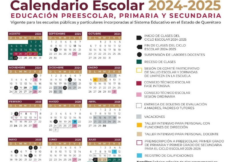  USEBEQ realiza ajustes al calendario escolar 2024 2025